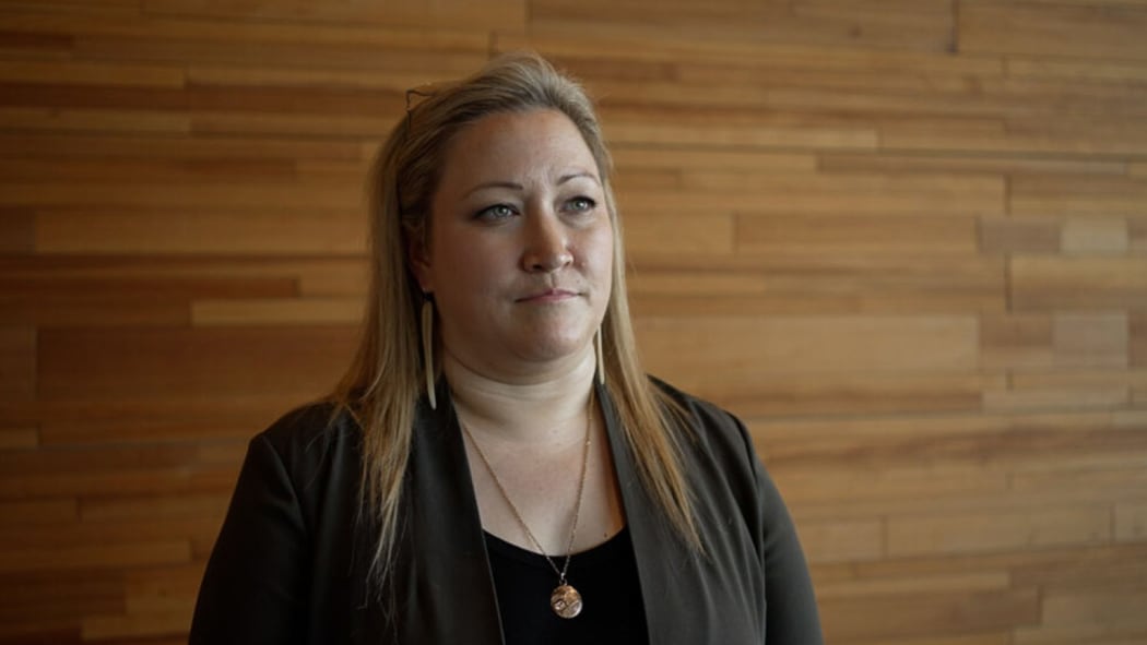 Wuikinuxv Nation Chief Councillor Danielle Shaw with the Coastal First Nations Great Bear Initiative. Photo: CFN Great Bear Initiative