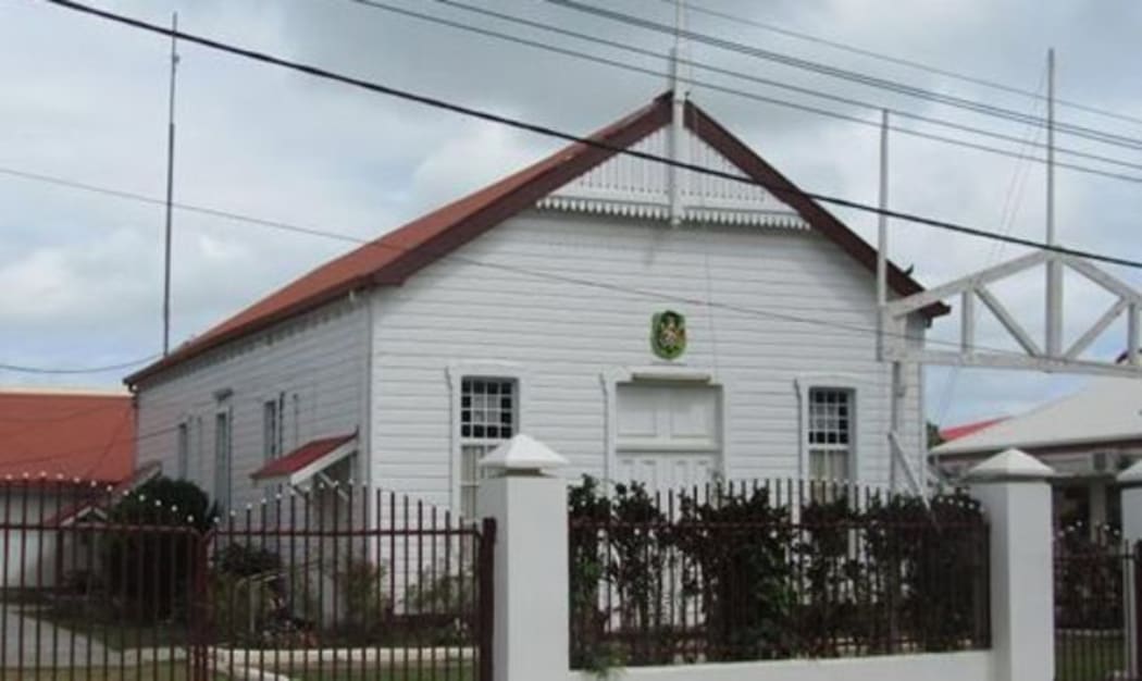 The Tongan parliament buildings