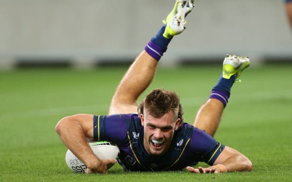 Ryan Papenhuyzen scored four tries in a little over ten minutes.