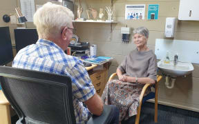 Venetia Sherson with her GP of nearly 43 years.