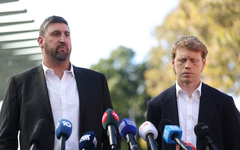 Swans captain Callum Mills denies rumours of rift with banned teammates  amid scandal | RNZ
