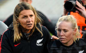 Jitka Klimkova Head Coach  of New Zealand and Betsy Hassett