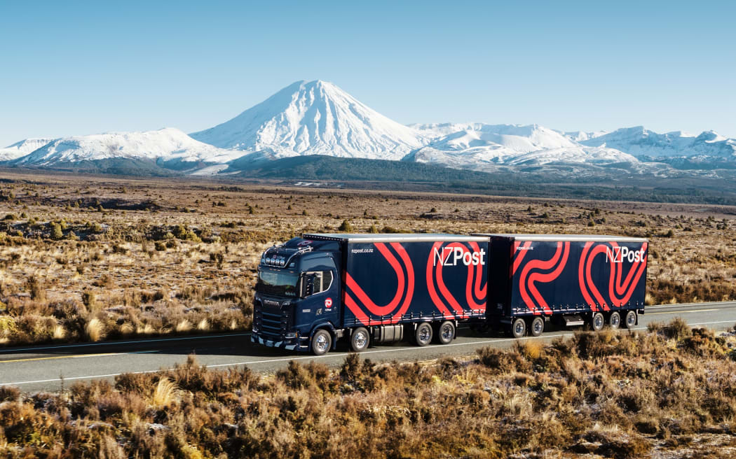 NZ Post delivery truck.