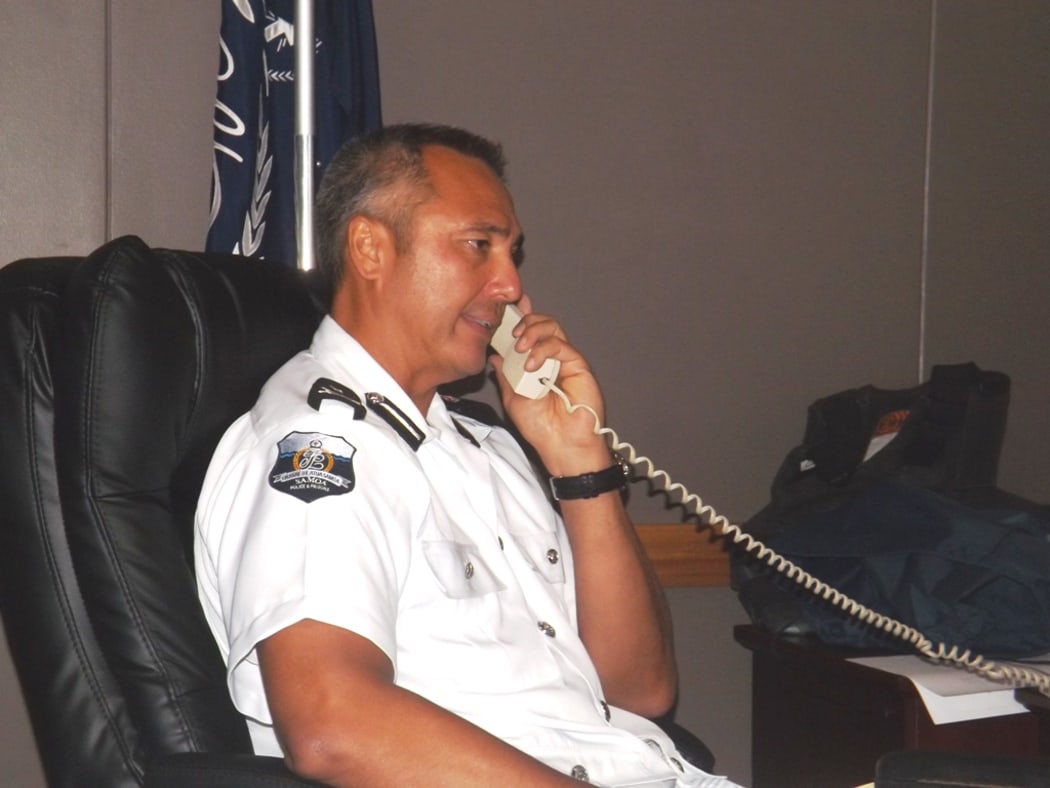 Police commissioner Fuiavailili Egon Keil is facing four charges including unlawful detention, perjury, providing false statements and disorderly conduct.