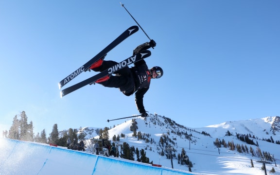 New Zealand freeskier Gustav Legnavsky.