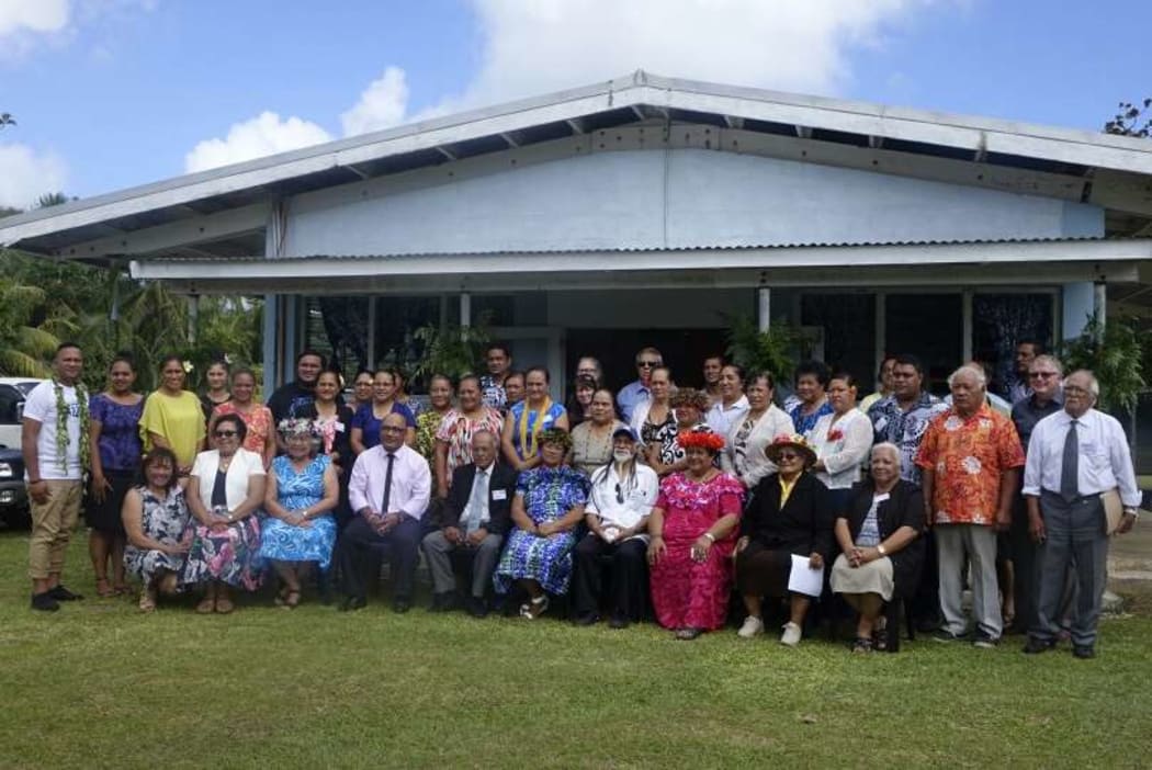 Delegates at Vagahau Niue Conference April 2017.