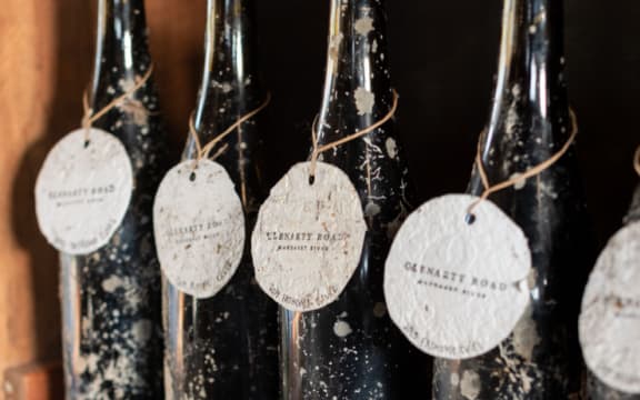 Glenarty Road Vineyard's wine has been cellared on the ocean floor.