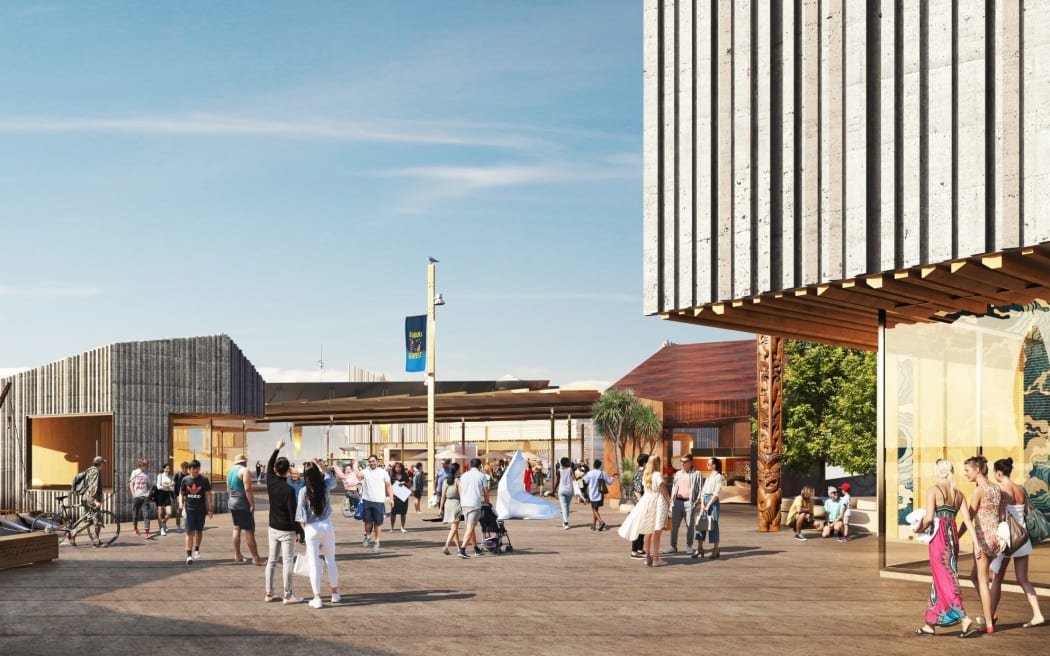 The Kaikōura District Council released its concept plan for Wakatu Quay last year.