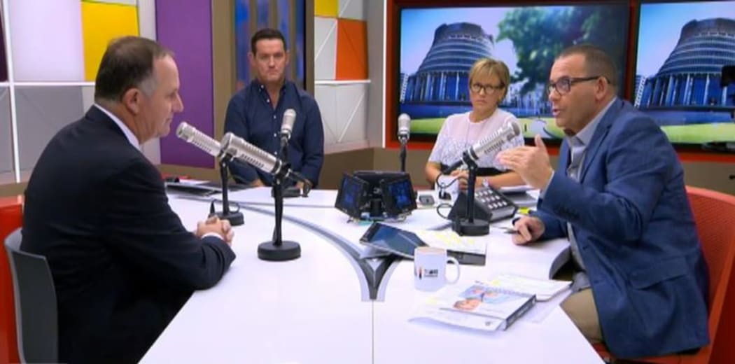 John Key on The Paul Henry Show answering questions about his money.