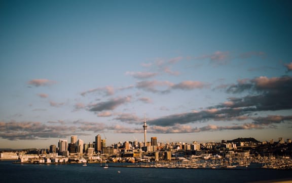 Auckland waterfront.