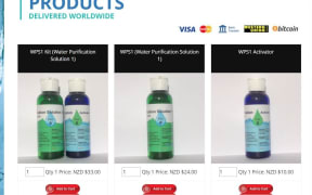 The ingredients used to make chlorine dioxide, or Miracle Mineral Supplement, as sold on Roger Blake's website