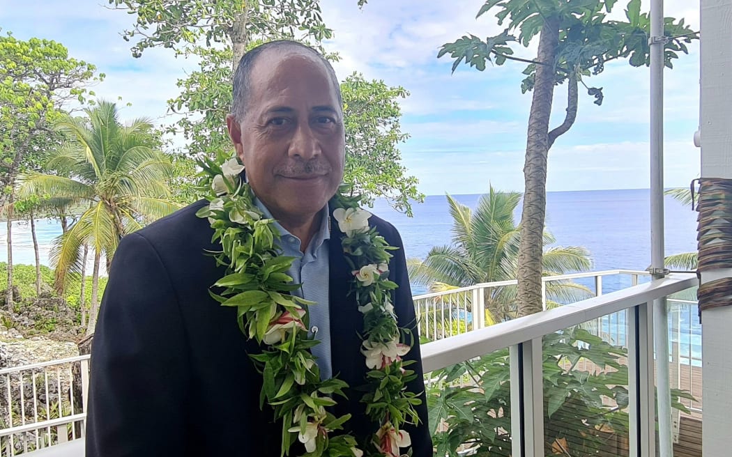 Niue's Prime Minister, Dalton Tagelagi