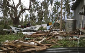 The destruction left in the wake of Tropical Cyclone Gita.