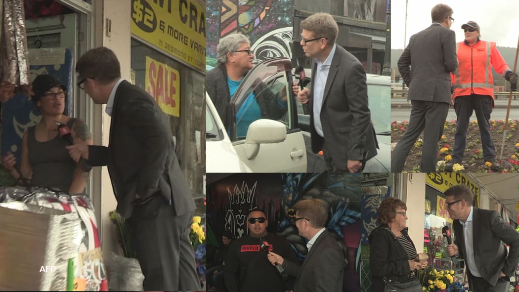 John Campbell talks to locals in Ngāruawāhia about the issues that matter most to them ahead of the election.