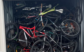 Some of the bikes that were recovered as part of the police Operation Trump Card.