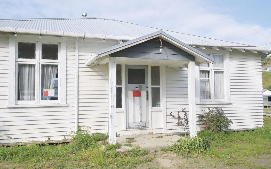 Merle Pewhairangi’s whānau are unsure when she will be able to return to her flood-damaged home at Tokomaru Bay. The house was red-stickered not long after the March 2022 flooding.