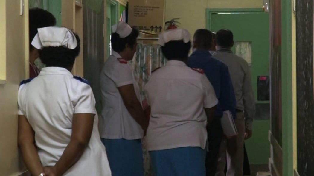 Fiji midwives working with their colleagues in Samoa during the devastating measles epidemic.