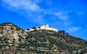 Benedictine Abbey -Montecassino in Italy