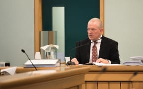 Former MSD Chief Executive Brendan Boyle at the High Court in Auckland