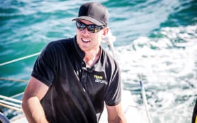 Peter Burling during the Volvo Ocean Race.