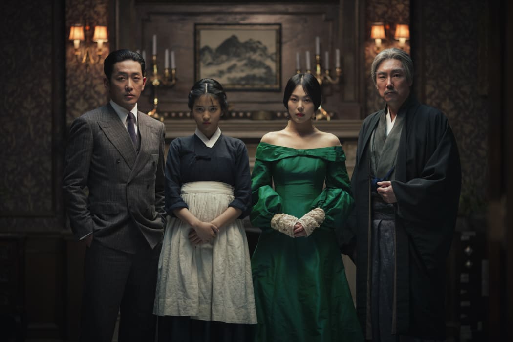 The cast of Park Cahn-wook’s luscious The Handmaiden smoulder.
