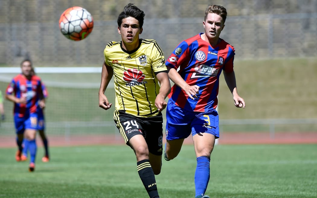 Wellington Phoenix striker Logan Rogerson will lead the line for the New Zealand Under 20s.