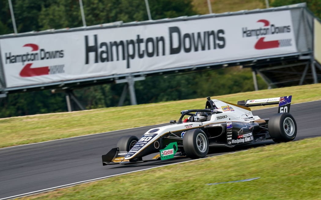 Ken Smith at the New Zealand Grand Prix.  Hampton Downs, 2021.