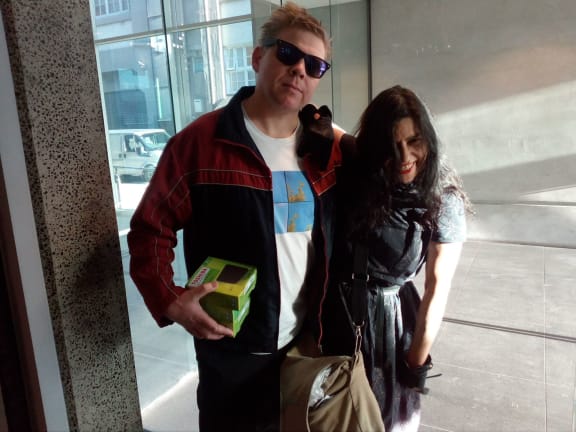 Celia Mancini and Glen Brewer