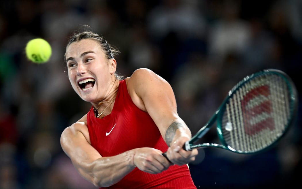 Aryna Sabalenka of Belarus.