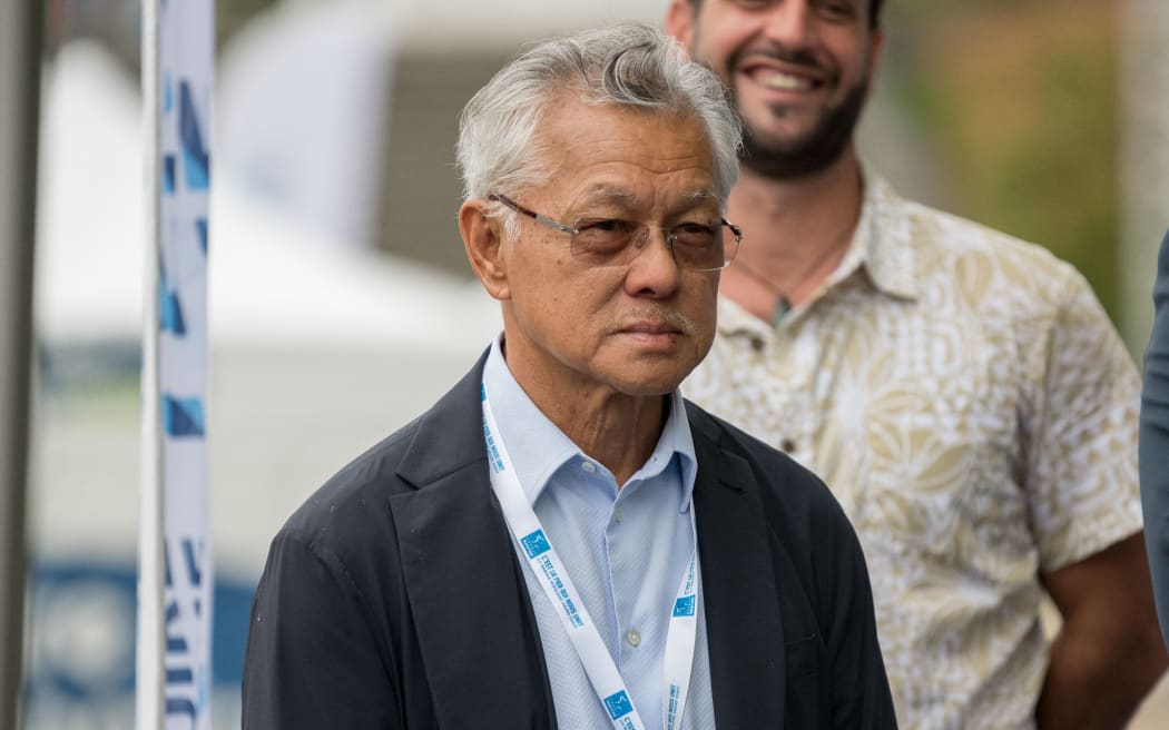 French Polynesia assembly president Gaston Tong Sang.