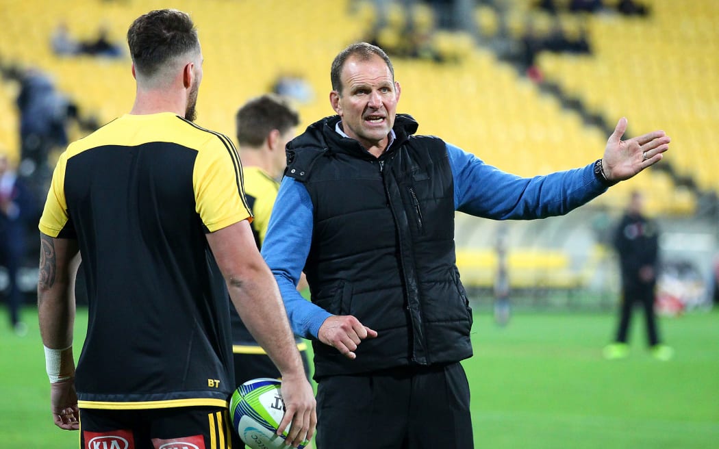 Hurricanes assistant coach John Plumtree.