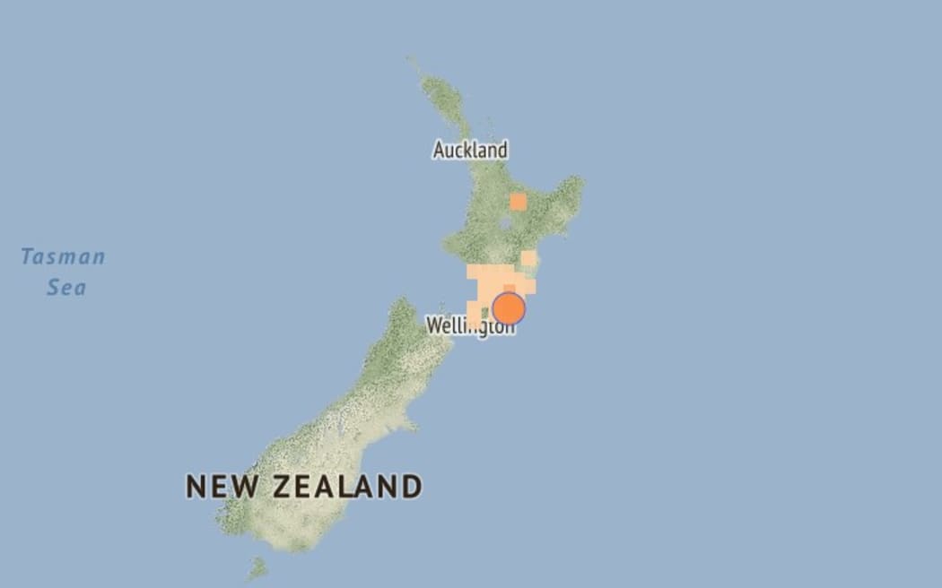 At least 34 quakes have been recorded west of Castlepoint in the last seven days - with the strongest measuring a magnitude of 4.2 centred near Castlepoint in the early hours of Monday morning.