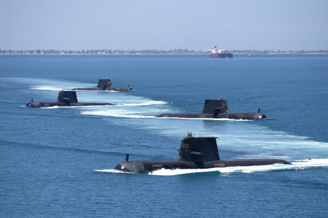The Australian Collins-class submarines will be replaced by nuclear-powered subs with technology provided by the US under AUKUS