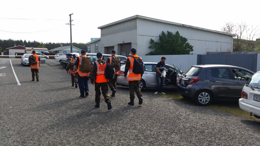 The searchers looking for Alex Fisher
