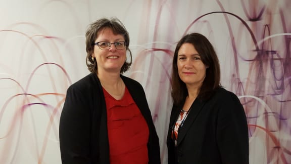 GNS's natural hazards division director Gill Jolly  and Civil Defence director Sarah Stuart-Black