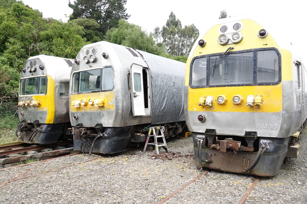 The three Silver Ferns have since last year lived at the Pahīatua Railcar Society’s base.