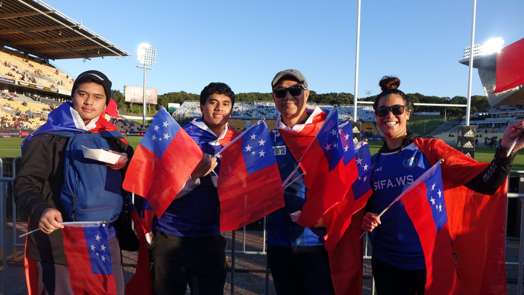 Manu Samoa fans excited to cheer on two Pacific teams on NZ soil.