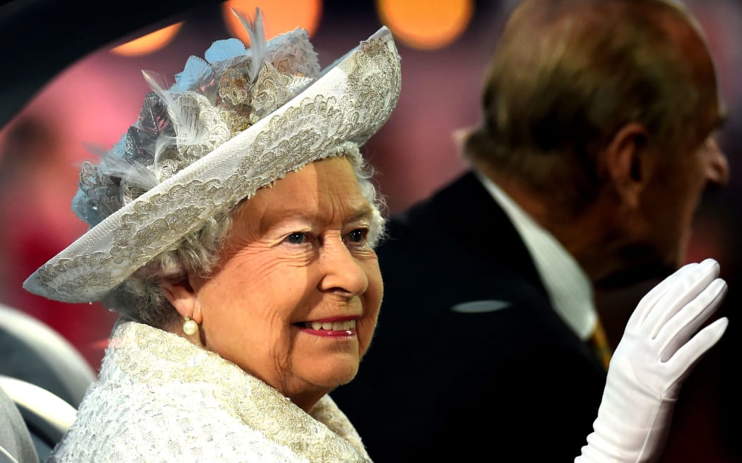 The Queen opens the Commonwealth Games.