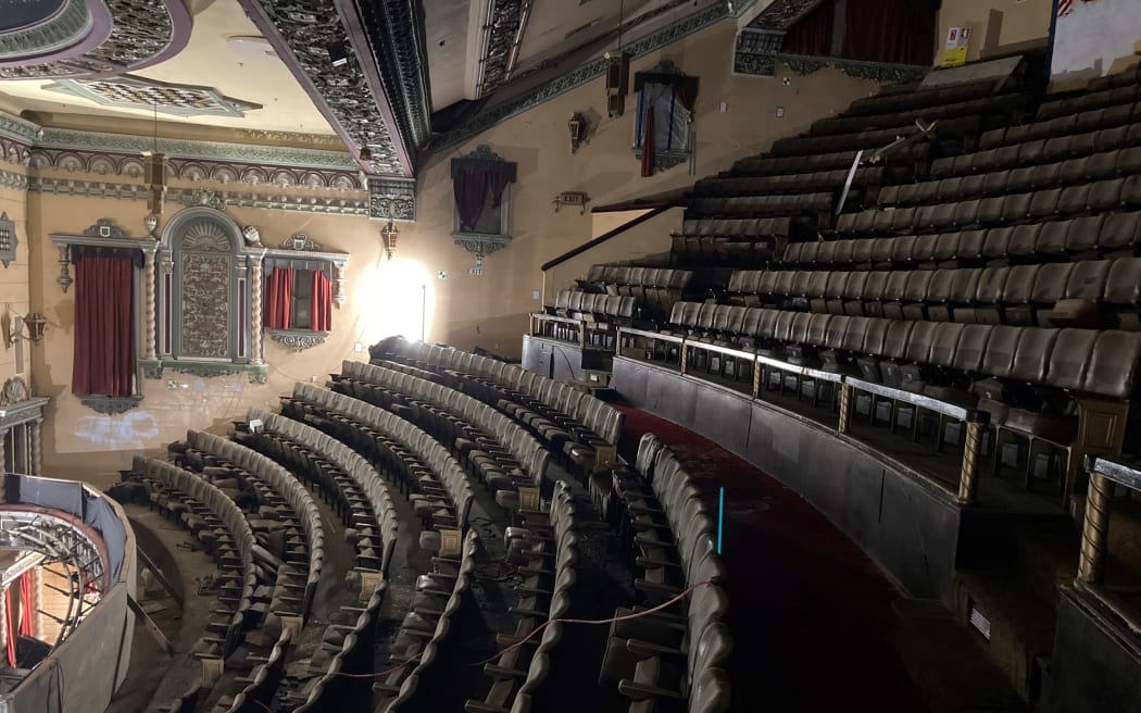 The third storey of the St James Theatre in Auckland.