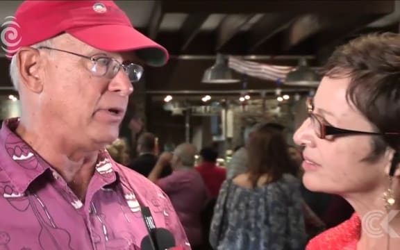 Democrats in Auckland gather at Auckland sports bar
