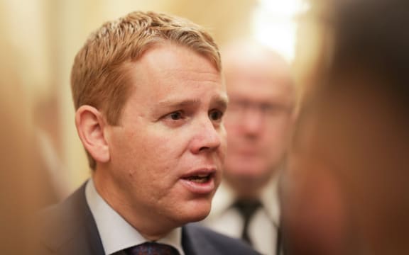 Chris Hipkins at Parliament 21 may 2019