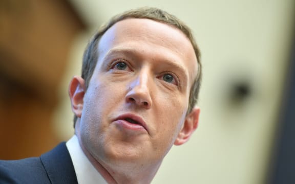 In this file photo taken on October 23, 2019 Facebook Chairman and CEO Mark Zuckerberg testifies before the House Financial Services Committee on "An Examination of Facebook and Its Impact on the Financial Services and Housing Sectors" in Washington, DC.