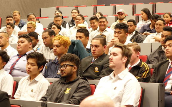 Students graduate from a South Auckland work skills programme.