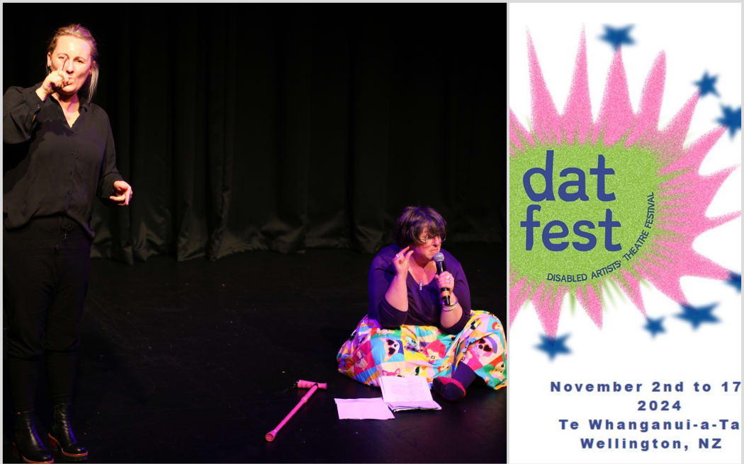 Creatif Kate on stage at this year's DAT festival.
