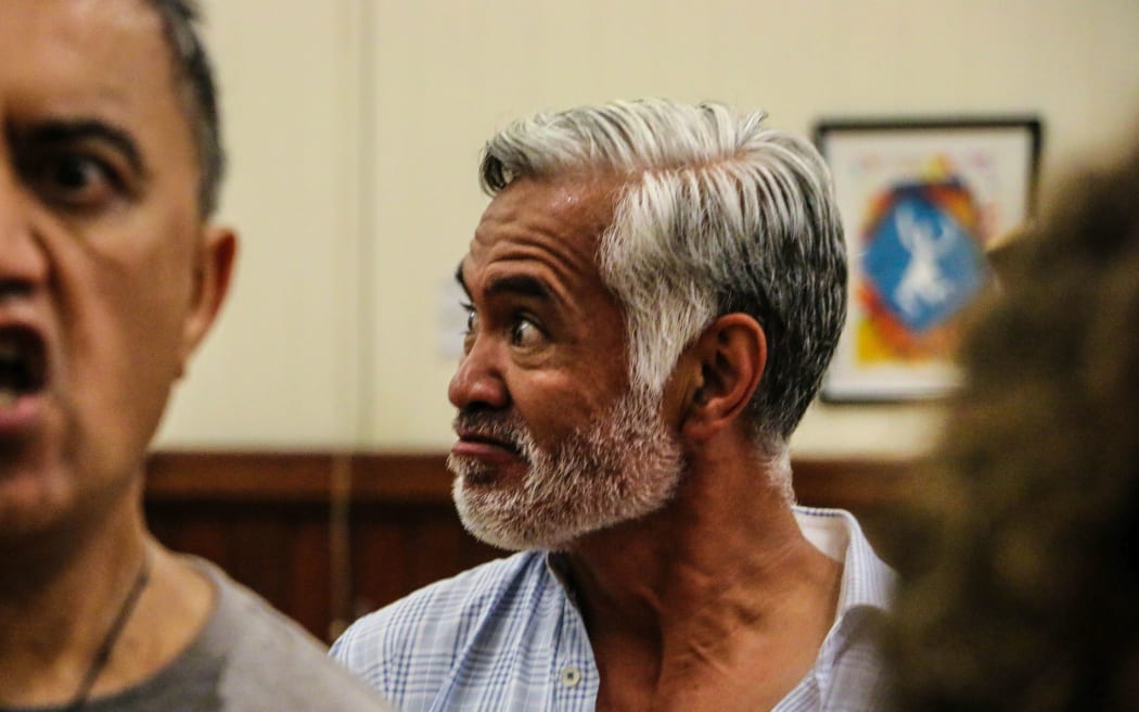 The final rehearsal at the Pacific Island Presbyterian church hall in Newtown.