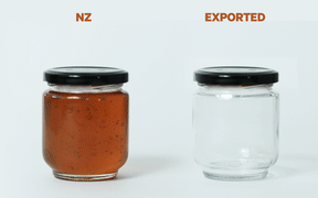 Animation of honey jar filled and emptied.