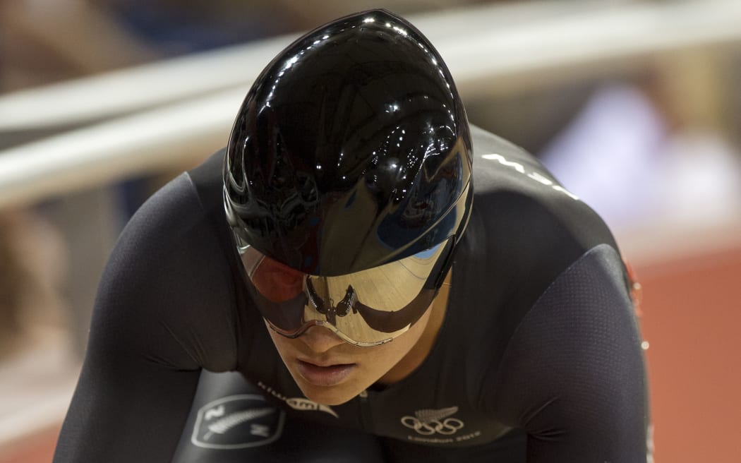 New Zealand track cyclist Natasha Hansen.