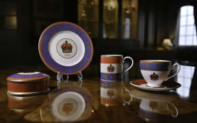 Duchess China 1888 commemorative ware for King Charles' coronation