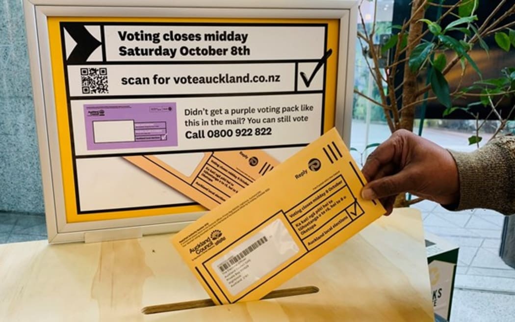 Voting in local body elections - Auckland