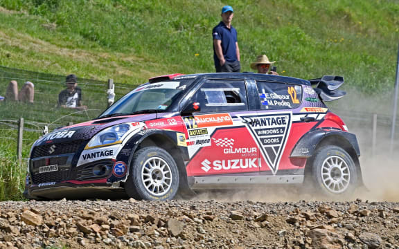 Emma Gilmour.
Rally New Zealand Battle of Jacks Ridge.